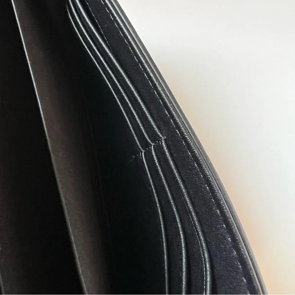 A New Day Women’s Black Vegan Faux Leather Wristlet Wallet